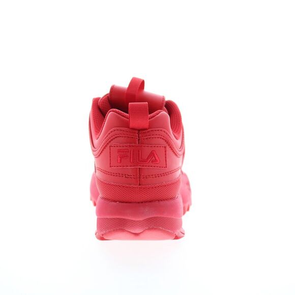 Fila Womens Disruptor II Premium Red Shoes (NWT) - Picture 4 of 4